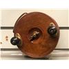 Image 1 : Peetz vintage classic wooden 5" fishing reel