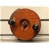 Image 1 : Peetz vintage classic wooden 5" fishing reel
