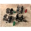 Image 1 : 4 Penn assorted level-wind reels