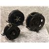 Image 1 : 3 Assorted vintage salmon reels