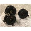 Image 1 : 3 Assorted vintage salmon reels
