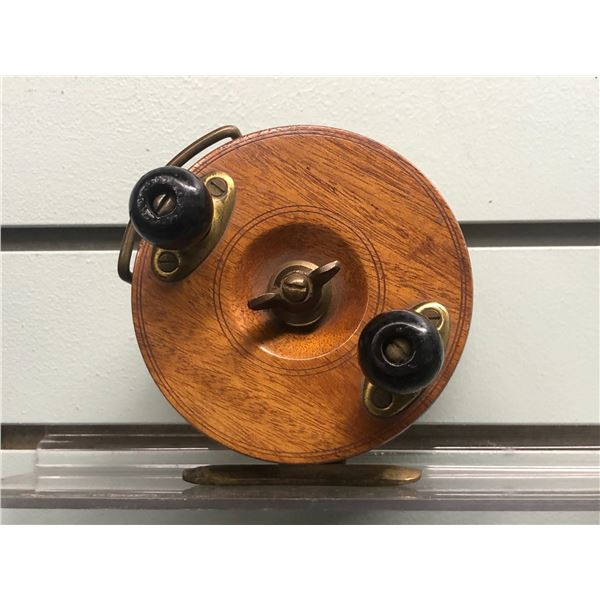 Peetz 4" vintage classic wooden fishing reel