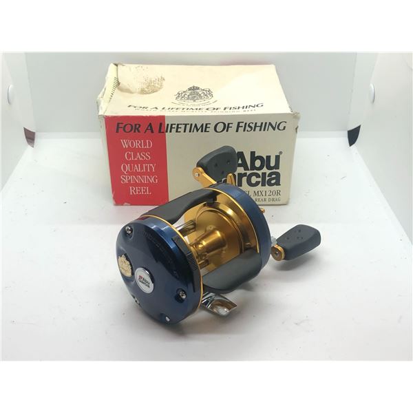 Abu Garcia ambassadeur model MX120R level wind reel w/orginal box