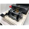 Image 3 : Abu Sweden ambassadeur 6000c level wind reel w/ orginal box and leather