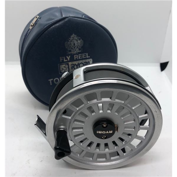 Ryobi #455 fly reel w/case