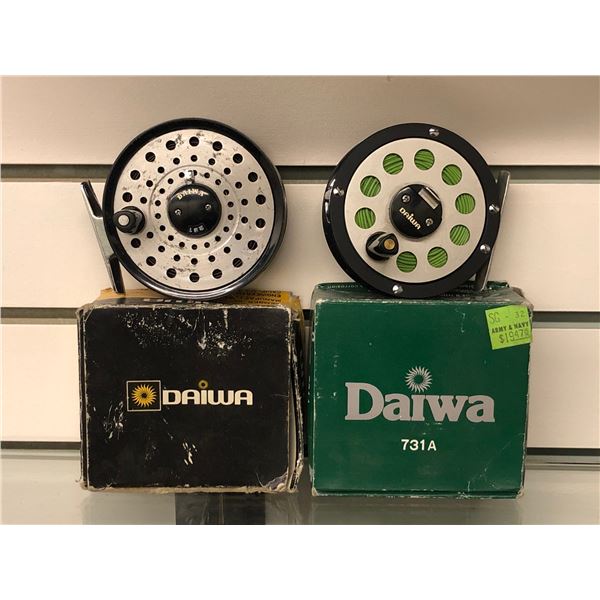 2 Vintage fly reels - Daiwa 231 & Daiwa 731A