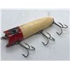 Image 2 : Vintage 4" Heddon lucky 13 wooden fishing lure