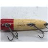 Image 3 : Vintage 4" Heddon lucky 13 wooden fishing lure