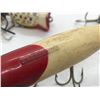 Image 2 : 3 Vintage fishing lures - Bass-Obite/Hula Popper & Heddon deep dive river runt