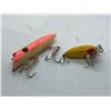 Image 2 : 2 Vintage wooden fishing lures - No Markings