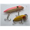 Image 3 : 2 Vintage wooden fishing lures - No Markings