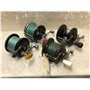 Image 1 : 4 Penn assorted level wind fishing reels