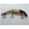 Image 2 : Vintage Homer Le Blanc 7 1/2" swim whizz jointed fishing lure