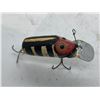 Image 2 : Antique 3" wooden fishing lure - No markings