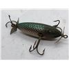 Image 2 : Vintage 3 1/2" wooden fishing lure w/glass eyes - No markings