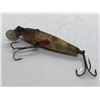 Image 3 : Vintage "Pikie" 3 1/2" wooden fishing w/glass eyes