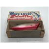 Image 1 : Vintage Mac's Squid 4" salmon plug "#10 Silver Mac pink pearl" w/original box
