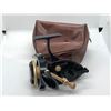 Image 1 : Antique larchmont (airex) spinning reel made in USA w/soft case