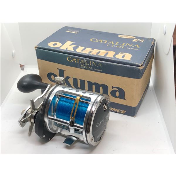 オクマ キャタリナ CT-45L Okuma Catalina CT-45L level wind reel w