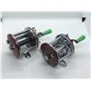 Image 2 : 2 Vintage Penn level wind reels - peer #109 & #109