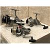 Image 1 : 3 Vintage assorted Daiwa spinning reels