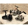 Image 1 : 3 Vintage assorted Daiwa spinning reels