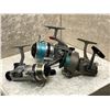 Image 1 : 3 Vintage assorted Daiwa spinning reels