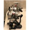 Image 1 : 3 Vintage assorted Daiwa spinning reels