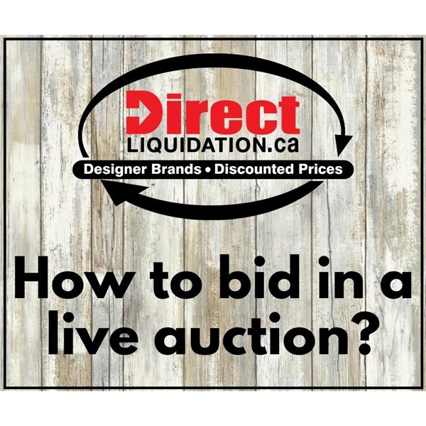 How to bid in a live auction