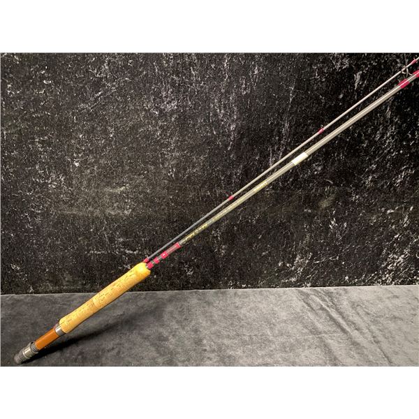 9ft Daiwa ossf 907 bk fly rod - made in Scotland w/ white rod tube
