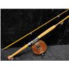 Image 1 : 8ft Peetz trolling rod complete w/ 6" classic wooden peetz reel