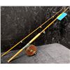 Image 2 : 8ft Peetz trolling rod complete w/ 6" classic wooden peetz reel