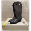 Image 1 : Pair of Alberta boots blue alber size 8 (NOS)