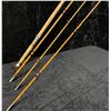 Image 2 : Hardy The WYE Palakona spilt cane salmon fly rod 12'6" 4 pc (2 tips & original rod storage tube)