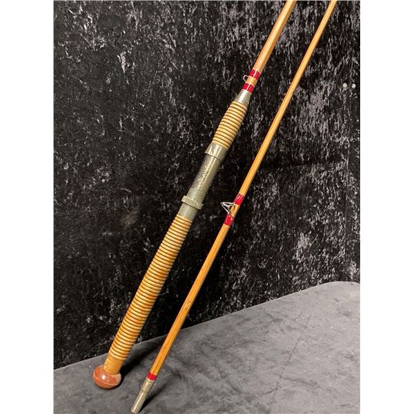 Montague Monterey approx. 8ft split cane fishing rod