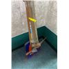 Image 2 : Group of 8 assorted handy yard tools - snow shovel/pick/rake/etc.