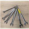 Image 1 : 6 large snap on combination wrenches (imperial up to 1 1/4 in. )