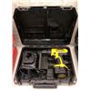 Image 1 : DeWalt 12 volt cordless drill w/ one batterie & charger