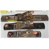 Image 1 : 3 Vintage wood planes - Stanley No. 7 & No.6/Shelton Made in USA