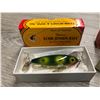 Image 2 : 2 Vintage fishing lures w/ original box - lure Jensen bate special nip-i-gittle edition all wood fis