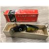 Image 3 : 2 Vintage fishing lures w/ original box - lure Jensen bate special nip-i-gittle edition all wood fis