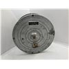 Image 2 : Vintage cast aluminum 4 1/2 in center pin salmon reel - coats aircraft limited Vancouver BC