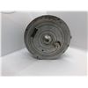 Image 2 : Vintage cast aluminum 4 1/2 in center pin salmon reel - coats aircraft limited Vancouver BC