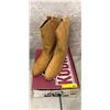 Image 1 : Pair Kodiak tan soft toe cowboy boots size 13 (NOS)
