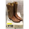 Image 1 : Tony Lama Alhambra kitty tan/sand lizard cowboy boots size 9 (NOS)