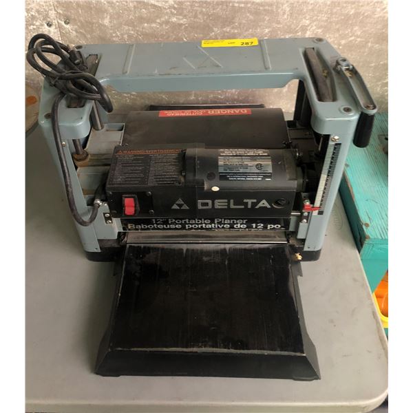 Delta 12" portable planer model 22-540C