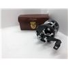 Image 1 : ABU Garcia ambassadeur 6000C black level-wind reel w/ leather case