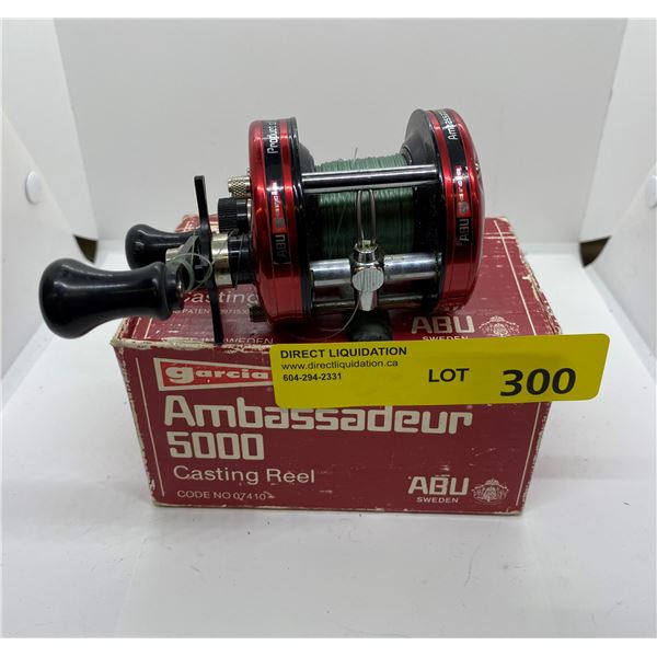 abu garcia ambassadeur 5000 red abu garcia ambassadeur 5000 red