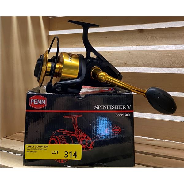 NEW Penn spinfisher V SSV9500 large spinning reel black & gold