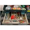 Image 3 : Plano tackle box & contents (mostly fresh water tackle)